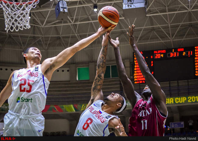 رقابتهای بسکتبال جام آسیا ۲۰۱۷/فیلیپین - قطر