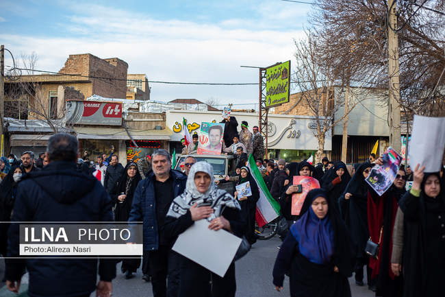 تشییع شهدای مدافع امنیت در قزوین