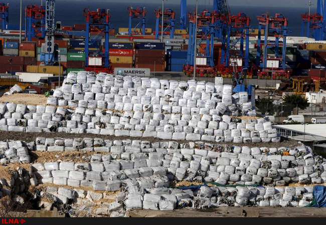 بیروت رودخانه ای از زباله