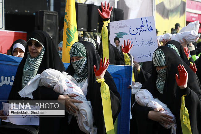 رزمایش الی بیت المقدس در تهران