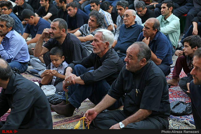 چهارمین شب مراسم عزاداری حضرت اباعبدالله الحسین (ع) در خانه کارگر 