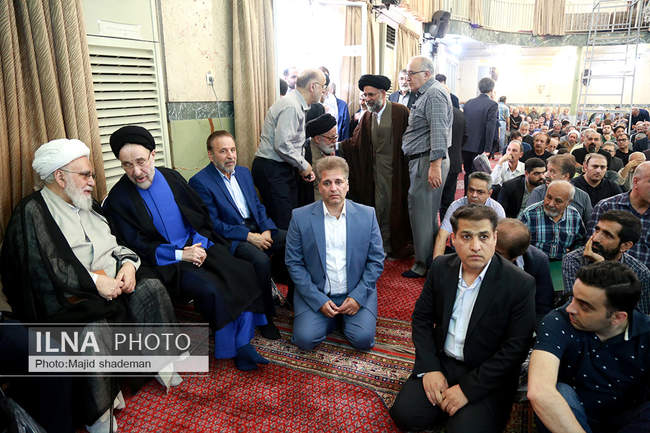 مراسم ختم مادر احمد مسجدجامعی 