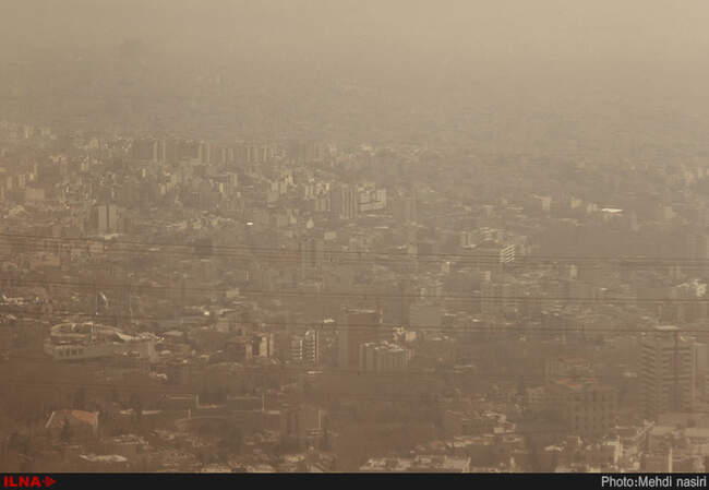 آلودگی هوای تهران
