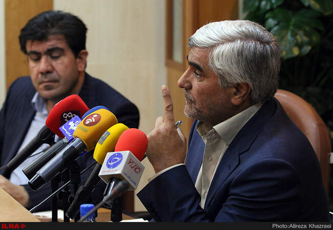 نشست خبری محمد فرهادی وزیر علوم تحقیقات و فناوری