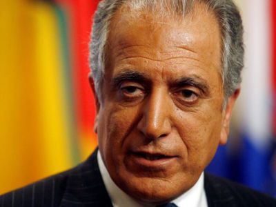 دیدار زلمای خلیل‌زاد با نمایندگان سیاسی طالبان در قطر