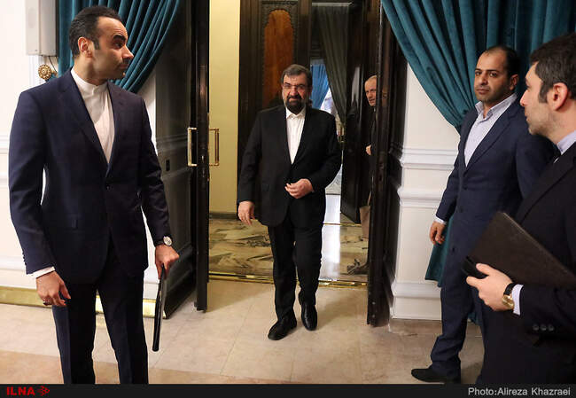 دیدار دبیر مجمع تشخیص مصلحت نظام با سفیر فرانسه