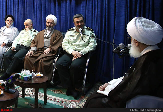 سفر فرمانده نیروی انتظامی به قم