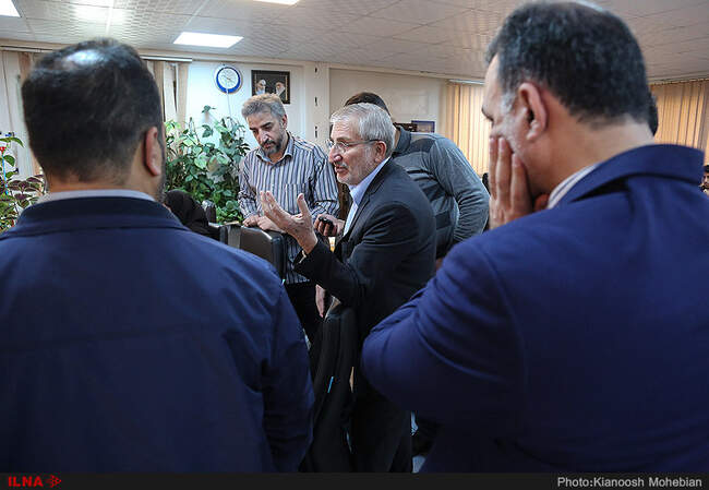 حضور محمد سعیدی‌کیا در خبرگزاری ایلنا