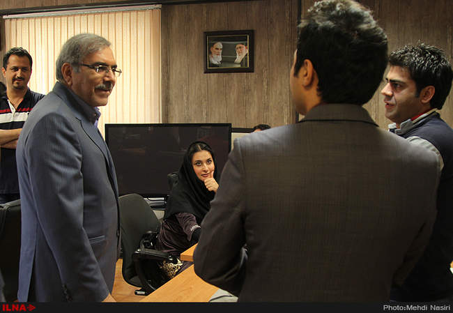 بازدید مرتضی بانک معاون کل نهاد ریاست جمهوری از خبرگزاری ایلنا
