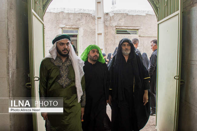 مراسم تعزیه در حصار خروان قزوین‎
