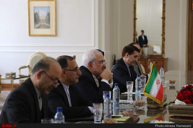 Zarif meets Dutch counterpart in Tehran