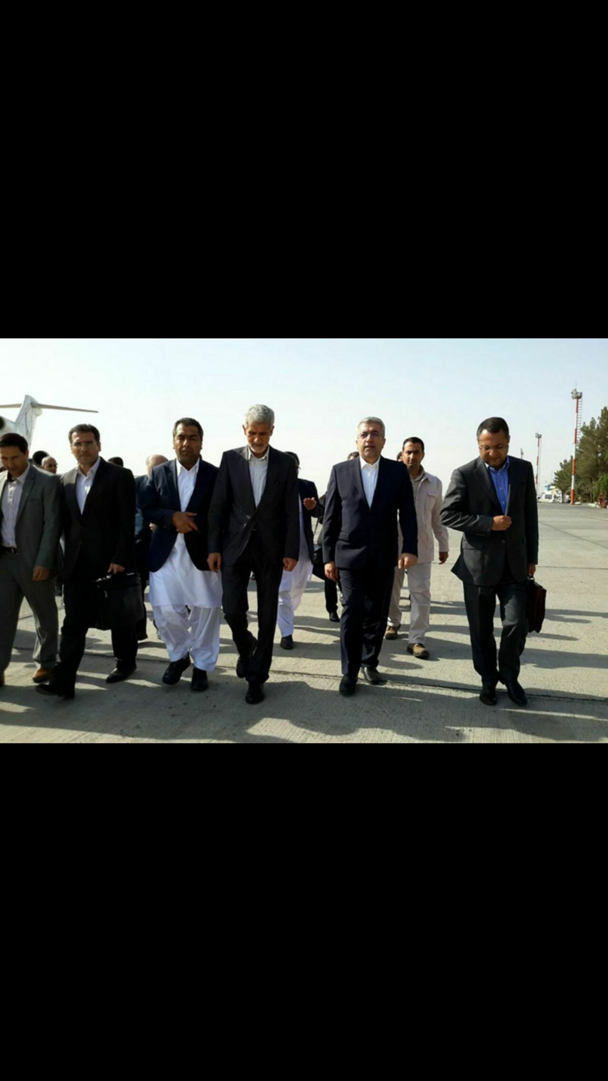 وزیر نیرو وارد زاهدان شد