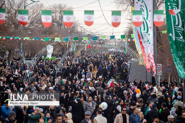 مراسم راهپیمایی ۲۲بهمن - قزوین