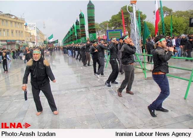 عزاداری روز عاشورا - قم