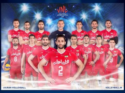 لیگ والیبال مردان، زنده از آنتن