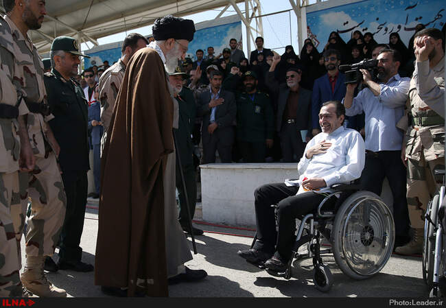 مراسم دانش‌آموختگی دانشجویان دانشگاه امام حسین(ع) با حضور فرمانده کل قوا