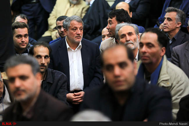 مراسم ختم فرزند احمد توکلی