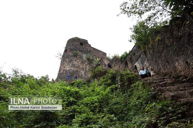  نماهایی از قلعه رودخان در استان گیلان