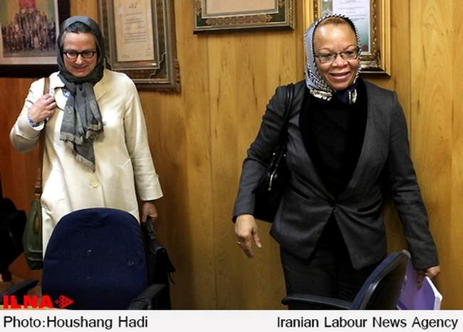 نشست اعضای جهانی کار با زنان فعال کارگری