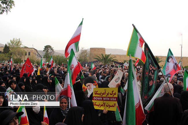 تشییع سرلشکر شهید مجید خادمی - شیراز 