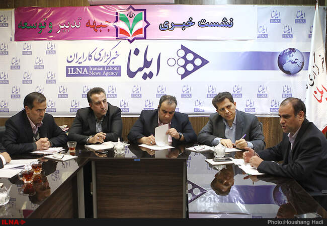 نشست کاندیداهای جبهه تدبیر و توسعه ایران اسلامی در دهمین دوره انتخابات مجلس در خبرگزاری ایلنا