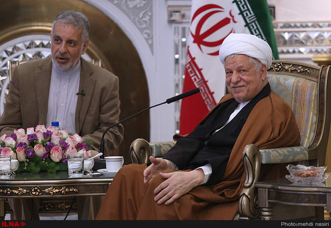 دیدار وزیر خارجه رومانی با آیت الله هاشمی رفسنجانی رئیس مجمع تشخیص م