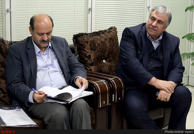 دیدار دبیر کل خانه کارگر با مسئولین اتاق اصناف