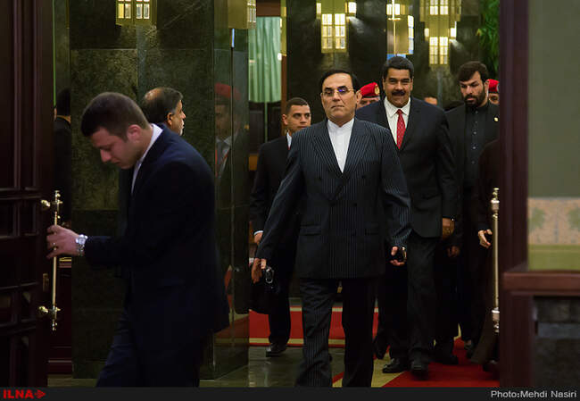 دیدار نیکلاس مادورو رئیس جمهور ونزوئلا با رئیس جمهورکشورمان
