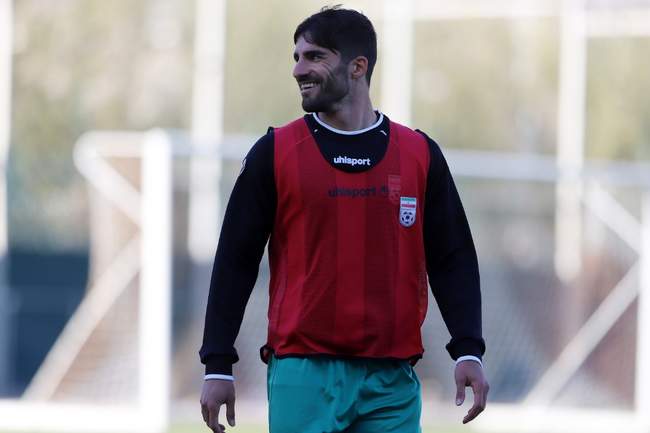 گزارش تصویری تمرین تیم ملی ایران