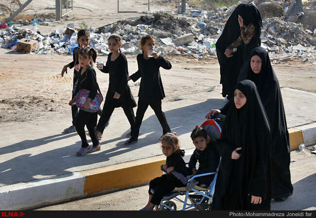 راهپیمایی زائران اربعین حسینی از نجف تا کربلا/2