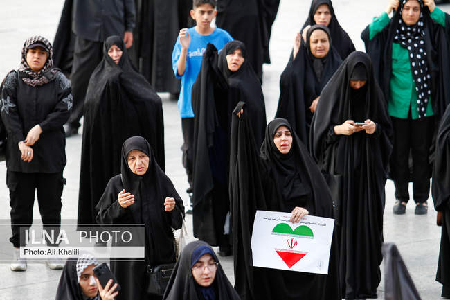 مراسم پیاده‌روی جاماندگان اربعین حسینی در تهران/١ 