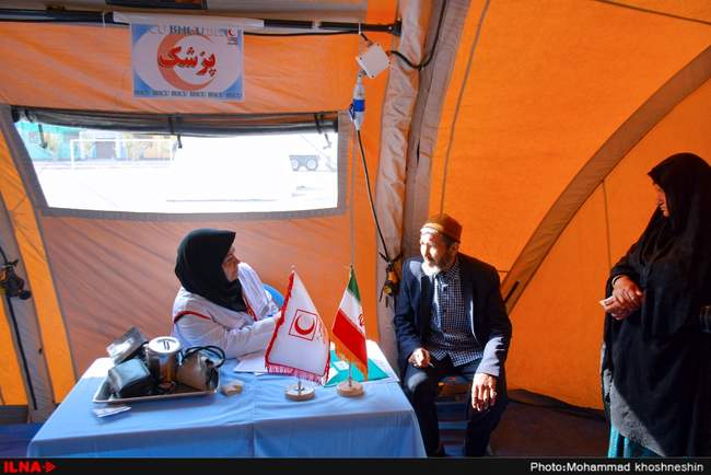  مانور تیم های درمان اضطراری (BHCU) جمعیت هلال احمر استان خراسان رضوی در