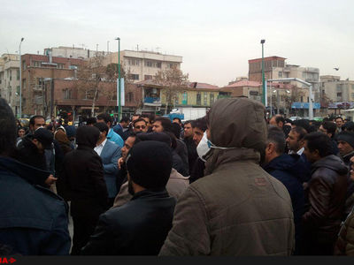 کارگزاران  صندوق بیمه کشاورزی بازهم تجمع کردند/بیمه گذاریم؛ ولی بیمه نیستیم