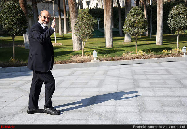 حضور هیات دولت در جمع خبرنگاران