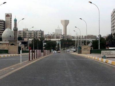اعلام منع آمد و شد در بغداد