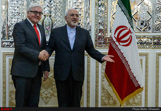 دیدار محمد جواد ظریف وزیر امور خارجه کشورمان با فرانک والتر اشتن مای