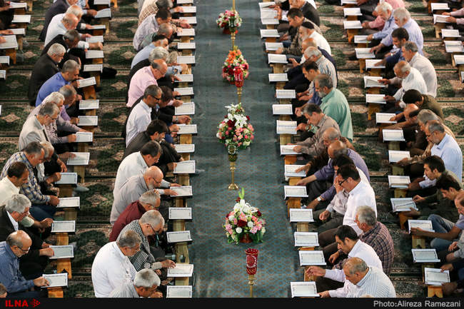 مراسم ترتیل‌خوانی در حرم حضرت عبدالعظیم حسنی (ع)