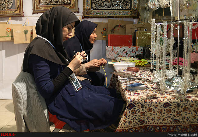 افتتاح پنجمین نمایشگاه بین‌المللی صنایع دستی کشور 