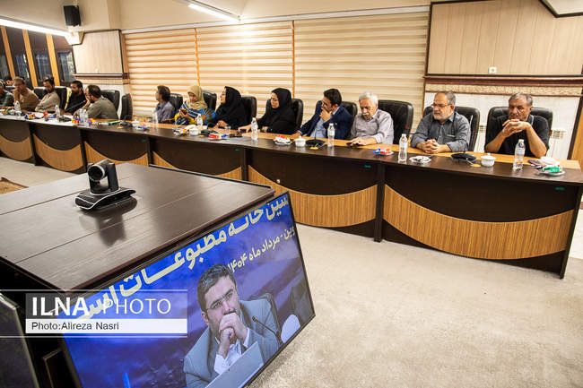 نشست خبری رئیس و اعضای هیات مدیره دوره سوم خانۀ مطبوعات استان قزوین