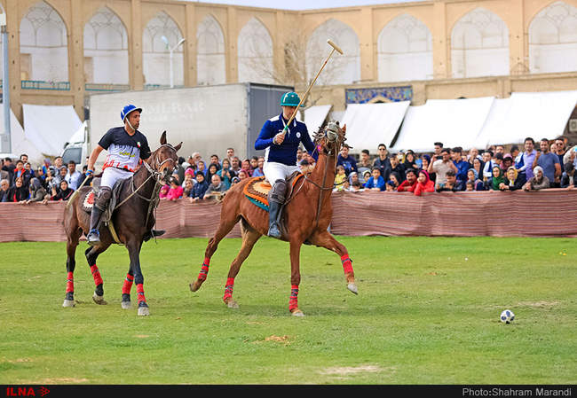 مسابقات نمادین چوگان در میدان نقش جهان - اصفهان