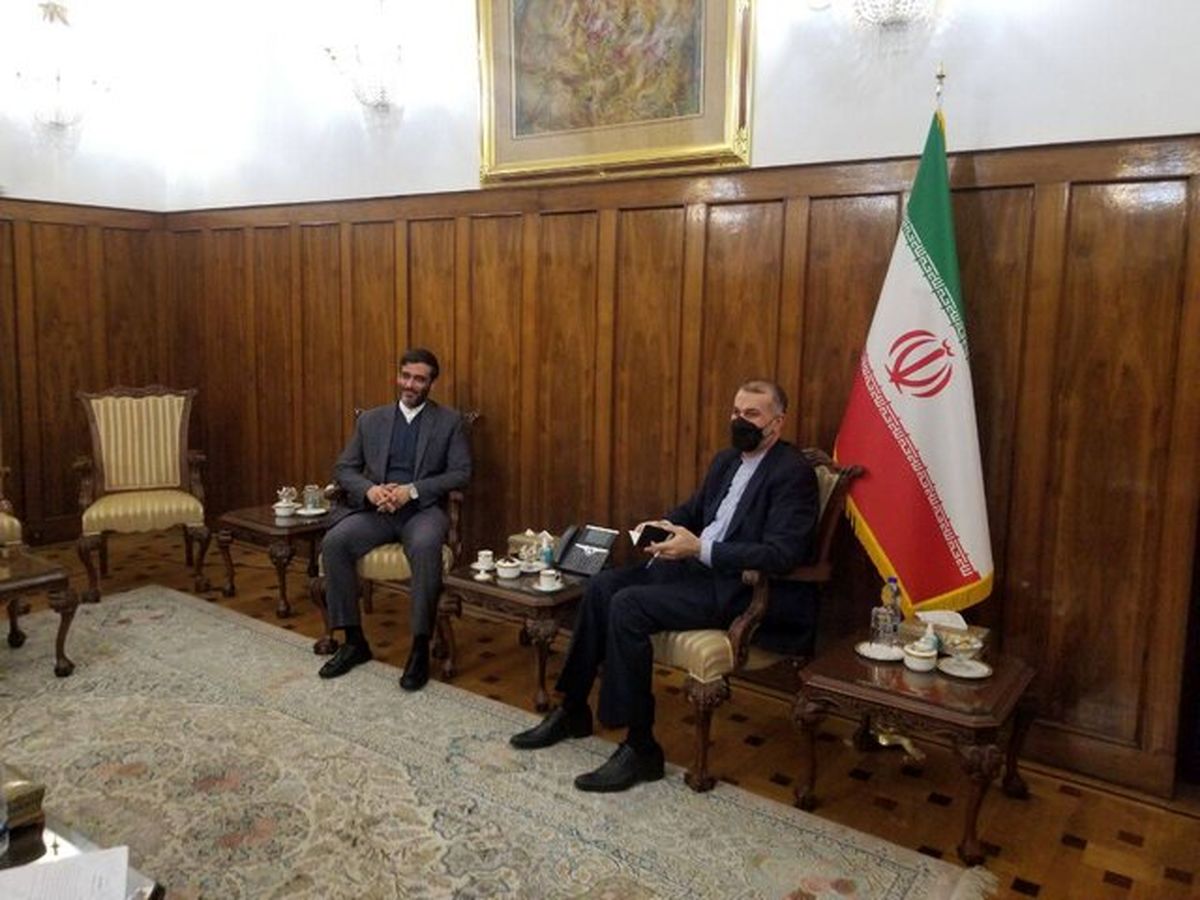 سعید محمد با امیرعبدالهیان دیدار کرد
