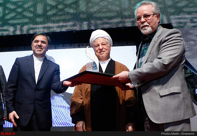  مراسم گرامیداشت دهه فجر و سالروز ورود امام با حضور آیت الله هاشمی رفسنجانی