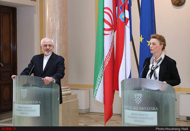 ادامه برنامه ها و دیدارهای محمدجواد ظریف در کرواسی