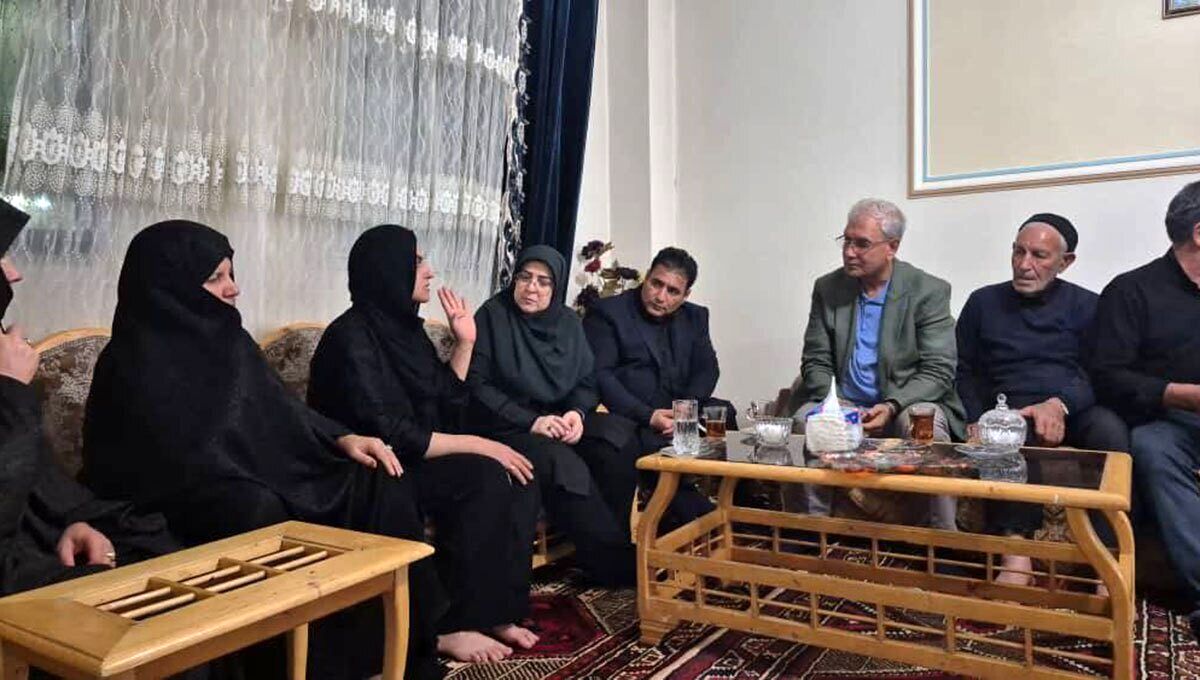 دیدار سخنگوی دولت و دستیار رئیس‌جمهور با خانواده «الهه حسین‌نژاد» + فیلم