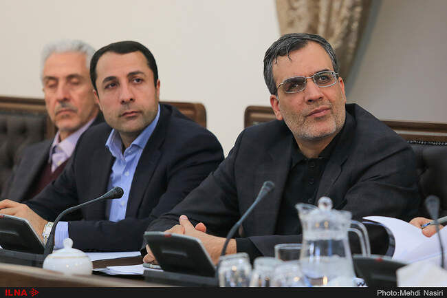 جلسه ستاد آفریقا با حضور اسحاق جهانگیری 