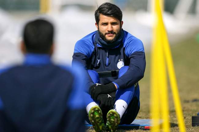 گزارش تصویری تمرینات استقلال پیش از بازی با ملوان