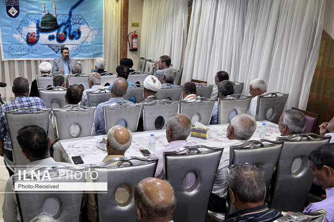 مراسم دعای کمیل زائران ایرانی در مدینه منوره