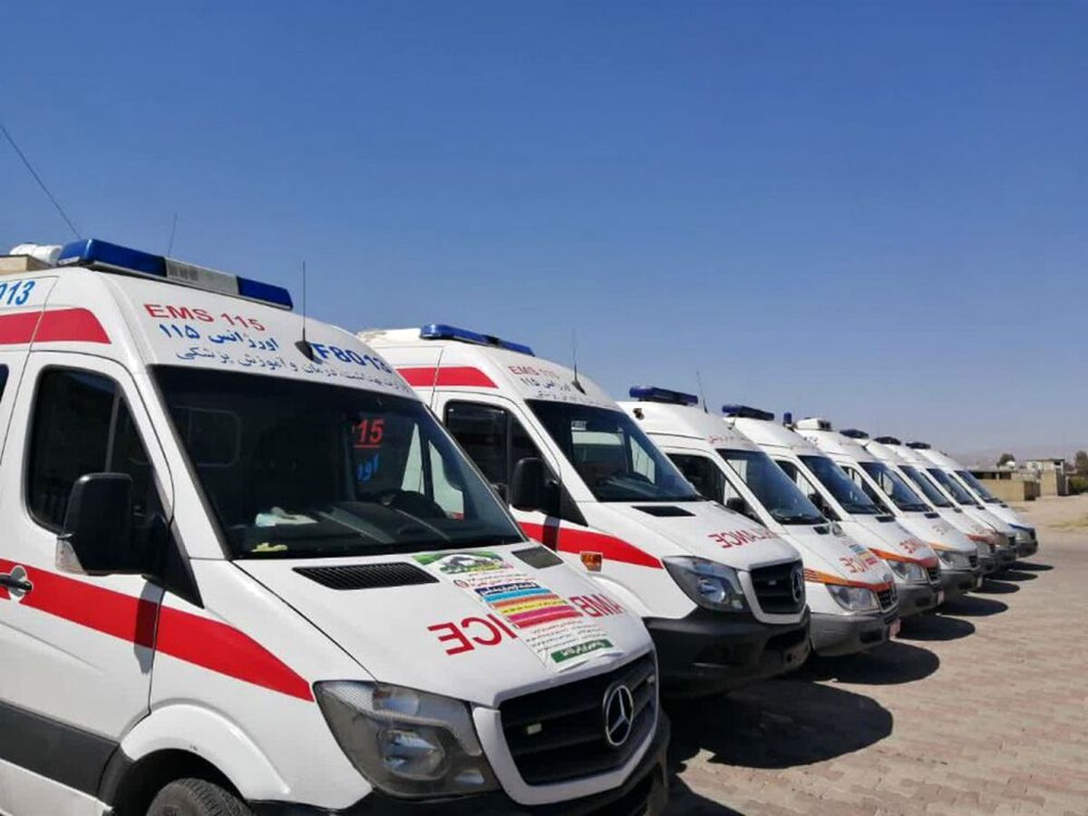 ۶۲۲ مورد ماموریت اورژانسی فوریت پزشکی در آذربایجان غربی