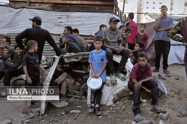  فلسطینی‌ها در غزه 