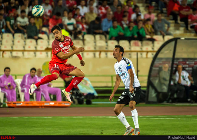 جام خلیج فارس - لیگ برتر فوتبال: پرسپولیس تهران - صبای قم 